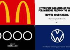 McDonald’s și alte mărci realizează logo-uri de „distanțare socială”