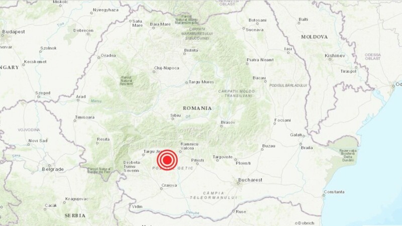 Cutremur în România cu magnitudinea de 5,7, marți după amiază