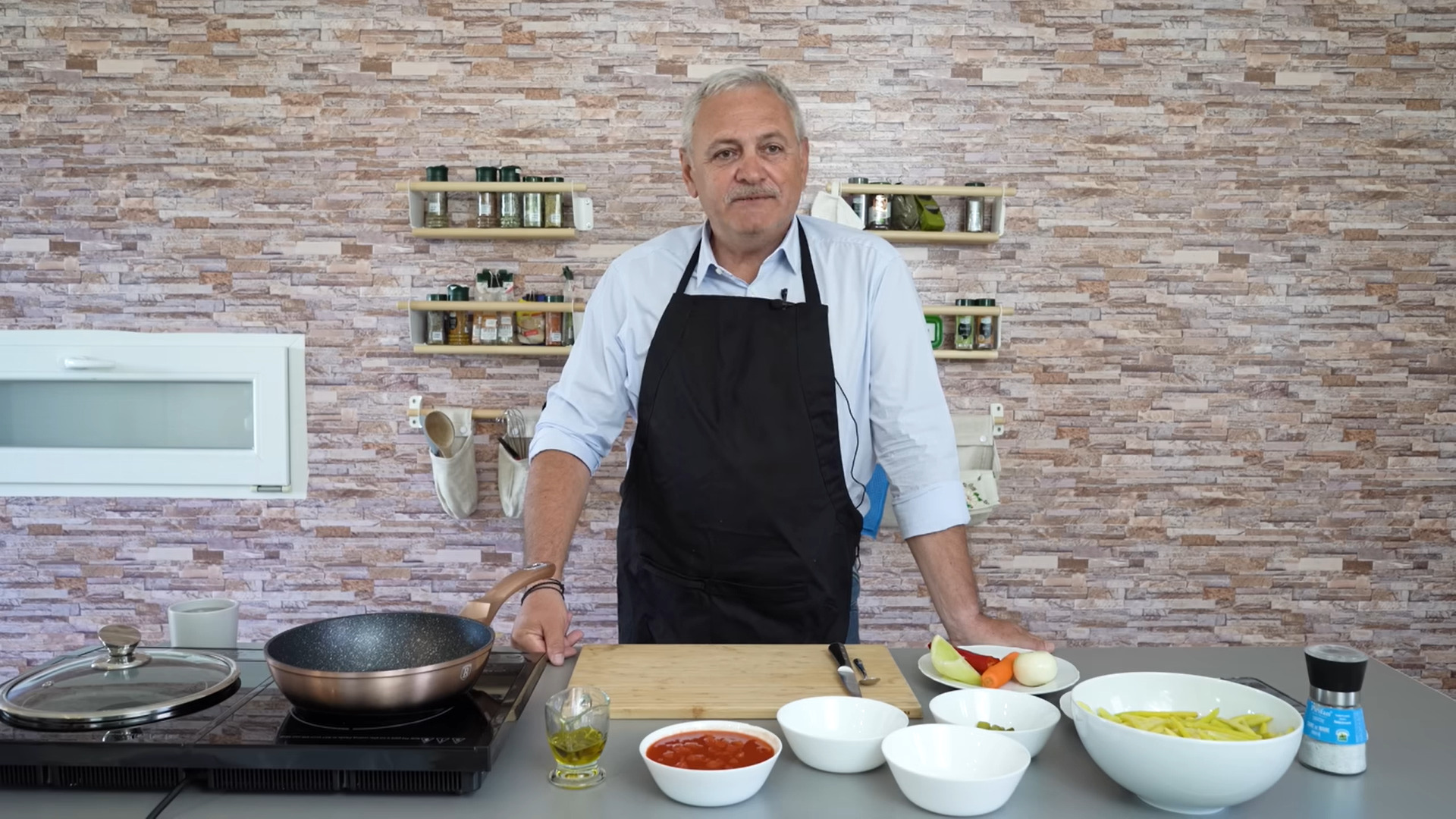 VIDEO: Bucătăria de acasă cu Liviu Dragnea. Emisiune online – episodul 1