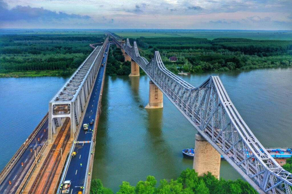 S-a deschis circulația pe podul de la Fetești, după patru luni de restricții. Ce se întâmplă cu taxa