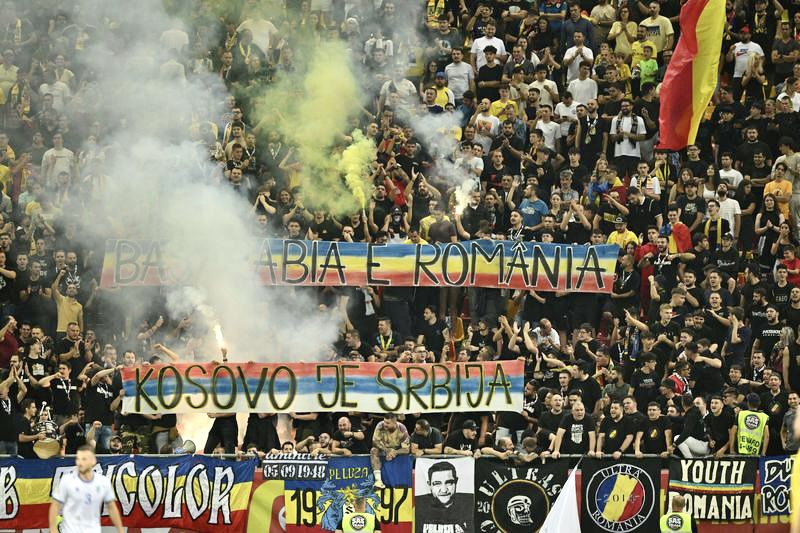 Ce a făcut Jandarmeria, la finalul meciului, cu toți cei din gruparea „Uniți sub Tricolor” care au întrerupt meciul 50 de minute