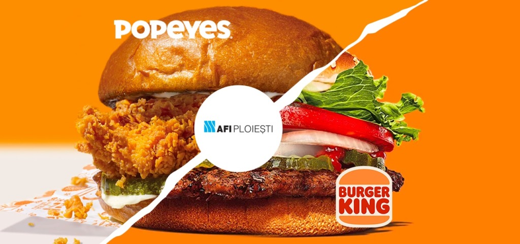 Popeyes și Burger King vin la AFI Ploiești!