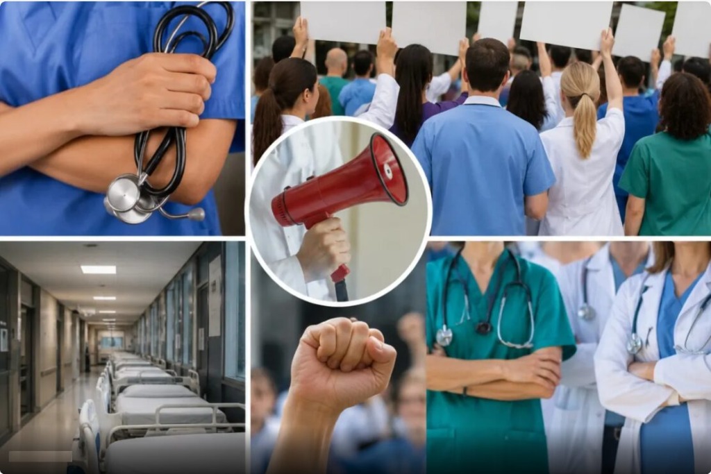 Grevă în peste 500 de spitale din țară, astăzi, de la ora 09:00. Revoltă uriașă față de legea salarizării