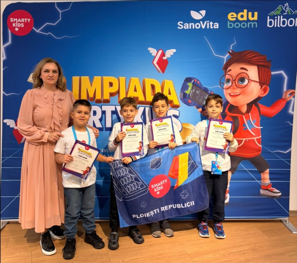 Ploieștiul, reprezentat cu mândrie la Olimpiada Națională SmartyKids de aritmetică mentală
